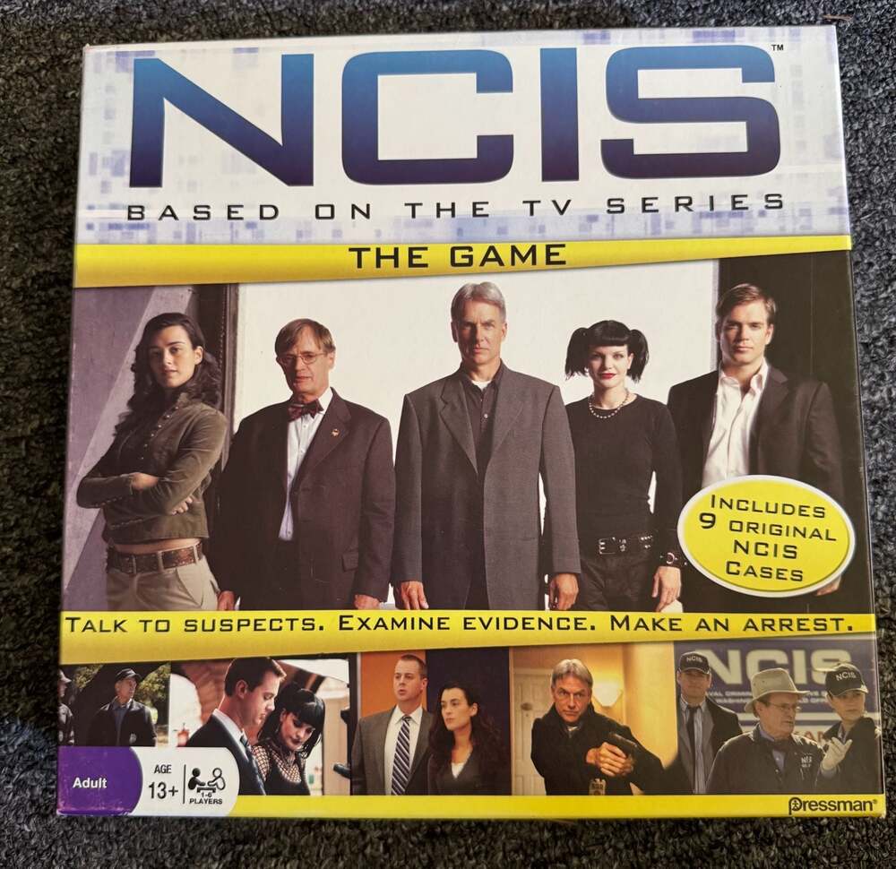 Brand New Pressman NCIS The Game Based on the TV Series Board Game #5350
